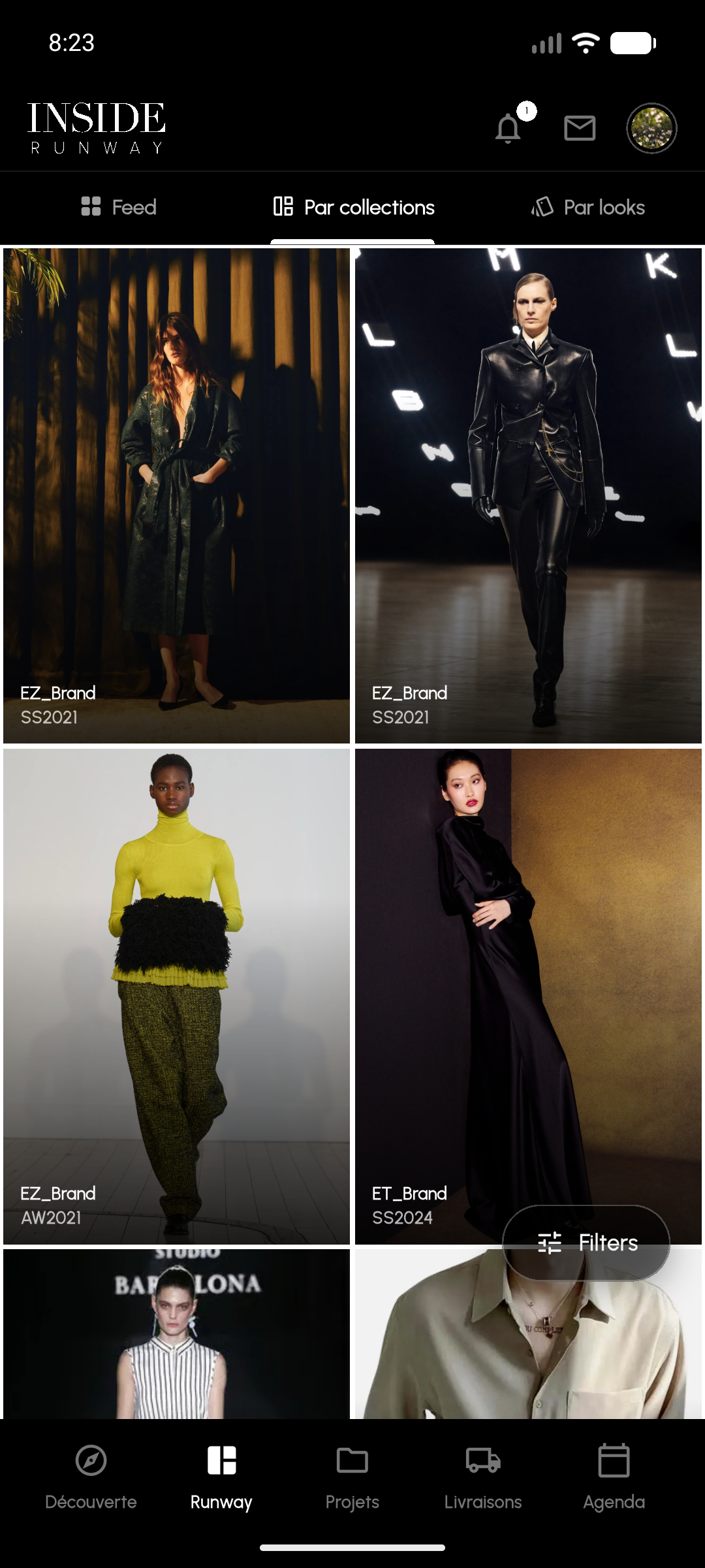 INSIDE RUNWAY app preview