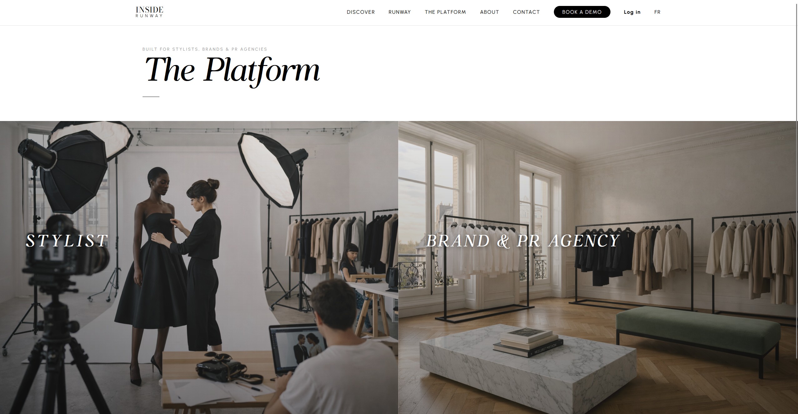 INSIDE RUNWAY - book a demo